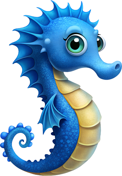 Seahorse - 1-2-1 — class illustration
